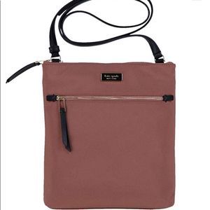 Kate Spade Dawn Flat Nylon Crossbody Sparrow